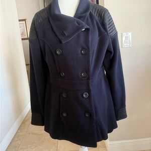 New w/o tags Harley-Davidson Women's black winter Pea Coat